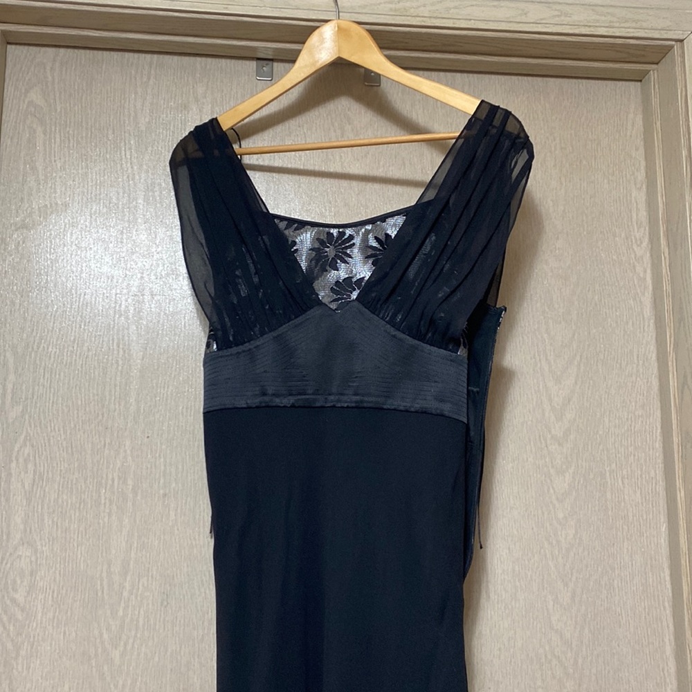 Black cocktail dress